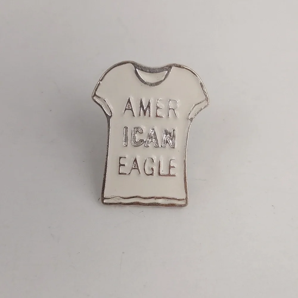 American Eagle Enamel T-shirt Pin